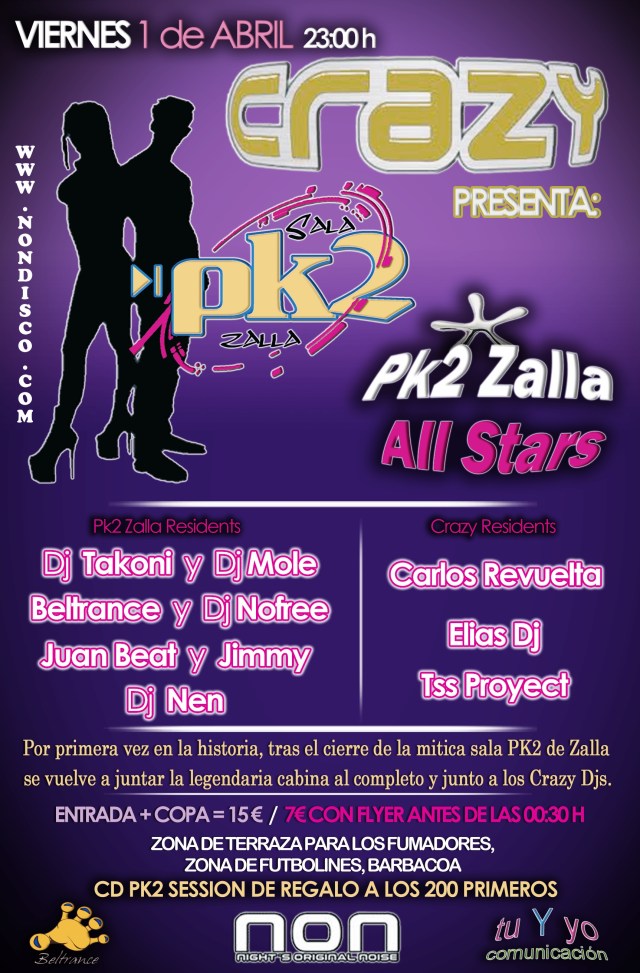 pk2 allstars en la non producido por beltrance