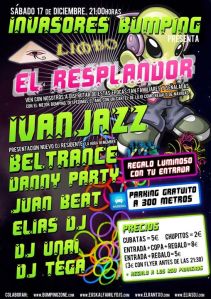 Invasores Bumpin 17 de Diciembre Elias dj; Danny Party; Juan Beat; Ivanjazz; limbo; zalla, pk2