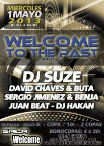 Fiesta remember Welcom 2 the past en sala welcome alcalá